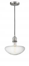 Innovations Lighting 200C-SN-BB250LED - Bare Bulb - 1 Light - 2 inch - Brushed Satin Nickel - Cord hung - Mini Pendant