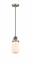 Innovations Lighting 201CSW-BB-G311 - Dover - 1 Light - 5 inch - Brushed Brass - Cord hung - Mini Pendant