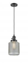 Innovations Lighting 201CSW-OB-G262 - Stanton - 1 Light - 6 inch - Oil Rubbed Bronze - Cord hung - Mini Pendant