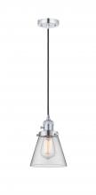 Innovations Lighting 201CSW-PC-G62 - Cone - 1 Light - 6 inch - Polished Chrome - Cord hung - Mini Pendant