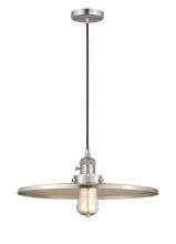 Innovations Lighting 201CSW-SN-MFR-SN-16-LED - Appalachian - 1 Light - 16 inch - Brushed Satin Nickel - Cord hung - Mini Pendant