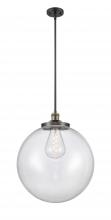 Innovations Lighting 201S-BAB-G202-18 - Beacon - 1 Light - 18 inch - Black Antique Brass - Stem Hung - Pendant