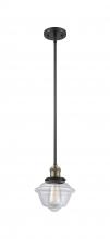 Innovations Lighting 201S-BAB-G532 - Oxford - 1 Light - 8 inch - Black Antique Brass - Stem Hung - Mini Pendant