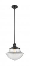 Innovations Lighting 201S-BK-G542 - Oxford - 1 Light - 12 inch - Matte Black - Stem Hung - Mini Pendant