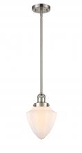 Innovations Lighting 201S-SN-G661-7-LED - Bullet - 1 Light - 7 inch - Brushed Satin Nickel - Stem Hung - Mini Pendant