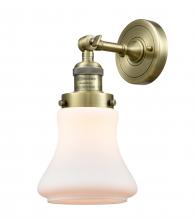 Innovations Lighting 203-AB-G191 - Bellmont - 1 Light - 7 inch - Antique Brass - Sconce
