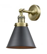 Innovations Lighting 203-AB-M13-BK - Appalachian - 1 Light - 8 inch - Antique Brass - Sconce