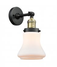 Innovations Lighting 203-BAB-G191 - Bellmont - 1 Light - 7 inch - Black Antique Brass - Sconce