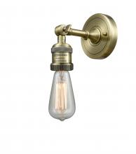 Innovations Lighting 203-AB - Bare Bulb - 1 Light - 5 inch - Antique Brass - Sconce