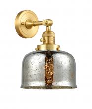 Innovations Lighting 203SW-SG-G78 - Bell - 1 Light - 8 inch - Satin Gold - Adjustable Sconce