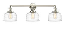Innovations Lighting 205-SN-G713-LED - Bell - 3 Light - 32 inch - Brushed Satin Nickel - Bath Vanity Light