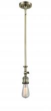 Innovations Lighting 206-AB - Bare Bulb - 1 Light - 3 inch - Antique Brass - Stem Hung - Mini Pendant