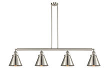 Innovations Lighting 214-SN-M13-SN-LED - Appalachian - 4 Light - 52 inch - Brushed Satin Nickel - Stem Hung - Adjustable Island Light