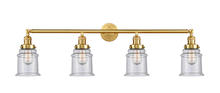 Innovations Lighting 215-SG-G184-LED - Canton - 4 Light - 42 inch - Satin Gold - Adjustable Bath Vanity Light