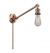Innovations Lighting 237-AC - Bare Bulb - 1 Light - 5 inch - Antique Copper - Swing Arm