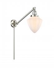 Innovations Lighting 237-SN-G661-7-LED - Bullet - 1 Light - 7 inch - Brushed Satin Nickel -Adjustable Swing Arm