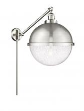 Innovations Lighting 237-SN-HFS-124-SN-LED - Hampden - 1 Light - 13 inch - Brushed Satin Nickel -Adjustable Swing Arm