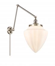 Innovations Lighting 238-SN-G661-12-LED - Bullet - 1 Light - 12 inch - Brushed Satin Nickel -Adjustable Swing Arm
