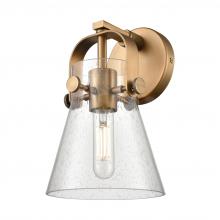 Innovations Lighting 423-1W-BB-G411-6SDY - Pilaster II Cone - 1 Light - 7 inch - Brushed Brass - Sconce