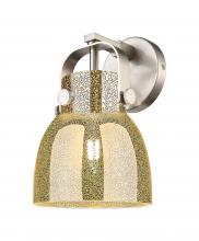 Innovations Lighting 423-1W-SN-G412-6ME - Pilaster II Bell - 1 Light - 7 inch - Satin Nickel - Sconce