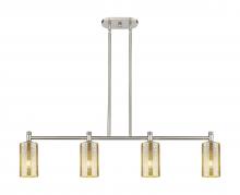 Innovations Lighting 434-4I-SN-G434-7ME - Crown Point - 4 Light - 44 inch - Satin Nickel - Island Light