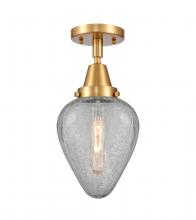 Innovations Lighting 447-1C-SG-G165-LED - Geneseo - 1 Light - 7 inch - Satin Gold - Flush Mount