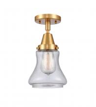 Innovations Lighting 447-1C-SG-G194-LED - Bellmont - 1 Light - 6 inch - Satin Gold - Flush Mount