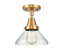 Innovations Lighting 447-1C-SG-G4472-LED - Caden - 1 Light - 8 inch - Satin Gold - Flush Mount