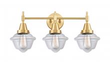 Innovations Lighting 447-3W-SG-G532 - Oxford - 3 Light - 26 inch - Satin Gold - Bath Vanity Light