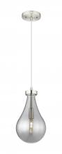 Innovations Lighting 451-1P-SN-G451-7SM - Owego - 1 Light - 5 inch - Satin Nickel - Pendant