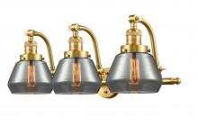 Innovations Lighting 515-3W-SG-G173-LED - Fulton - 3 Light - 28 inch - Satin Gold - Adjustable Bath Vanity Light
