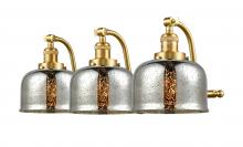 Innovations Lighting 515-3W-SG-G78-LED - Bell - 3 Light - 28 inch - Satin Gold - Adjustable Bath Vanity Light
