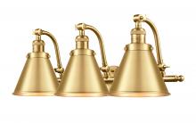 Innovations Lighting 515-3W-SG-M13-SG-LED - Appalachian - 3 Light - 28 inch - Satin Gold - Adjustable Bath Vanity Light