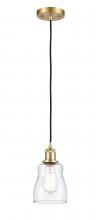 Innovations Lighting 516-1P-SG-G392-LED - Ellery - 1 Light - 5 inch - Satin Gold - Cord hung - Mini Pendant
