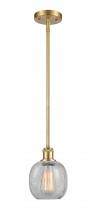 Innovations Lighting 516-1S-SG-G105-LED - Belfast - 1 Light - 6 inch - Satin Gold - Mini Pendant