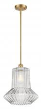 Innovations Lighting 516-1S-SG-G212-LED - Springwater - 1 Light - 12 inch - Satin Gold - Mini Pendant