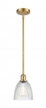 Innovations Lighting 516-1S-SG-G382-LED - Castile - 1 Light - 6 inch - Satin Gold - Mini Pendant