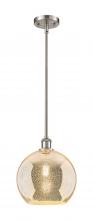 Innovations Lighting 516-1S-SN-G128-10 - Athens - 1 Light - 10 inch - Brushed Satin Nickel - Mini Pendant
