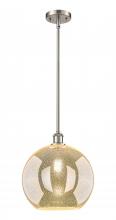Innovations Lighting 516-1S-SN-G128-12 - Athens - 1 Light - 12 inch - Brushed Satin Nickel - Mini Pendant
