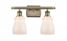 Innovations Lighting 516-2W-AB-G391-LED - Ellery - 2 Light - 15 inch - Antique Brass - Bath Vanity Light