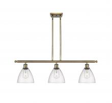 Innovations Lighting 516-3I-AB-GBD-754-LED - Bristol - 3 Light - 36 inch - Antique Brass - Cord hung - Island Light