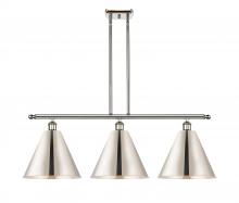 Innovations Lighting 516-3I-PN-MBC-12-PN-LED - Berkshire - 3 Light - 39 inch - Polished Nickel - Cord hung - Island Light