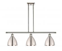 Innovations Lighting 516-3I-PN-MBD-75-PN-LED - Bristol - 3 Light - 36 inch - Polished Nickel - Cord hung - Island Light