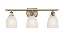Innovations Lighting 516-3W-AB-G441-LED - Brookfield - 3 Light - 26 inch - Antique Brass - Bath Vanity Light