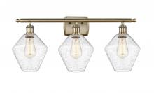 Innovations Lighting 516-3W-AB-G654-8 - Cindyrella - 3 Light - 28 inch - Antique Brass - Bath Vanity Light