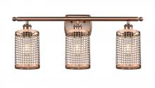 Innovations Lighting 516-3W-AC-M18-AC - Nestbrook - 3 Light - 25 inch - Antique Copper - Bath Vanity Light