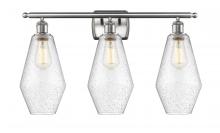 Innovations Lighting 516-3W-SN-G654-7 - Cindyrella - 3 Light - 27 inch - Brushed Satin Nickel - Bath Vanity Light