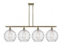 Innovations Lighting 516-4I-AB-G1213-12 - Athens Deco Swirl - 4 Light - 50 inch - Antique Brass - Cord hung - Island Light