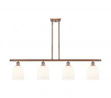 Innovations Lighting 516-4I-AC-G558-6GWH - Bella - 4 Light - 48 inch - Antique Copper - Cord hung - Island Light