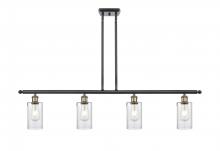 Innovations Lighting 516-4I-BAB-G804 - Clymer - 4 Light - 48 inch - Black Antique Brass - Cord hung - Island Light